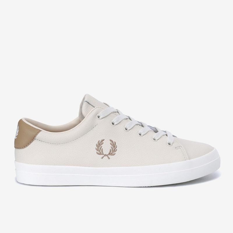 （FRED PERRY）女性用レザー スニーカー ロティ テクスチャード レザー SFPF2417319-V37