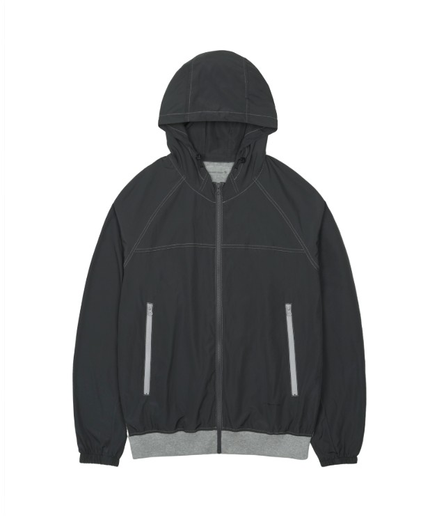 【SANSANGEAR】 25FW DUAL WEAVE JACKET : NAVY