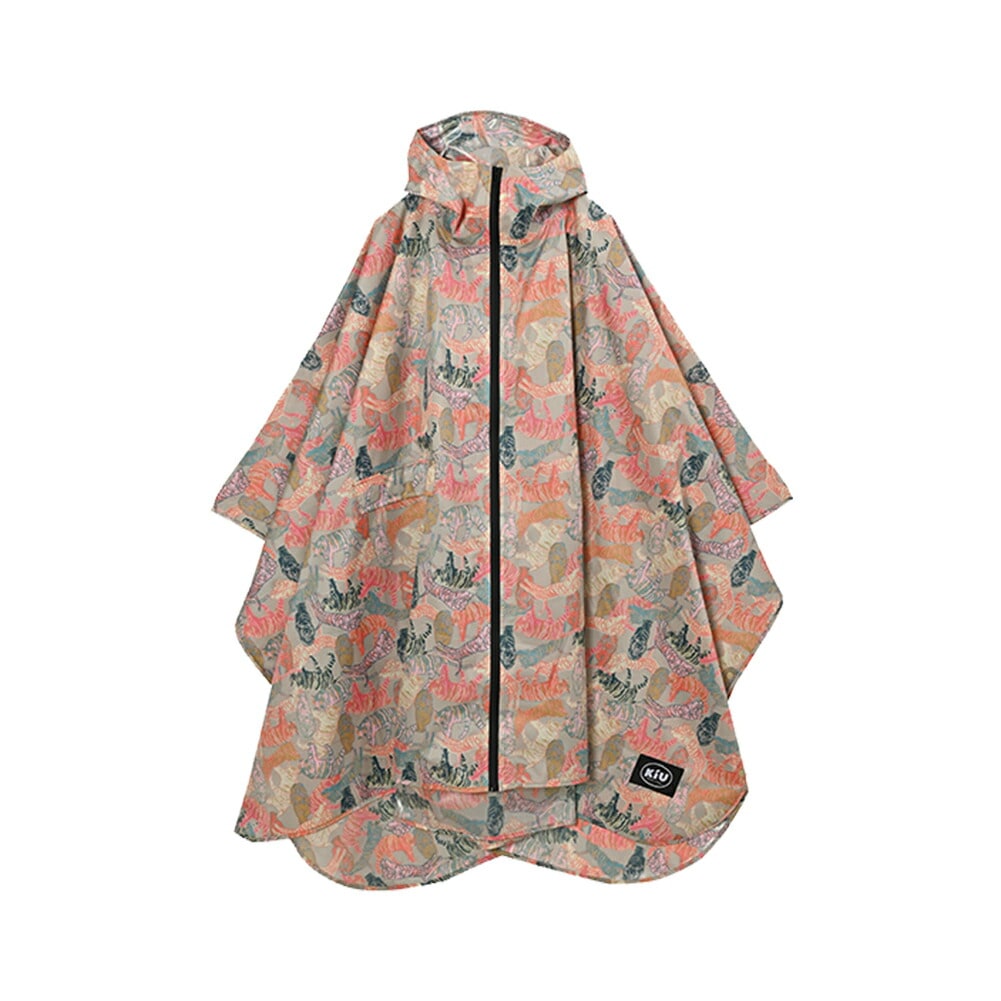 レインポンチョ 2ND レインコート 耐水 防水 撥水 アウトドア レインウェア リフレクター 自転車