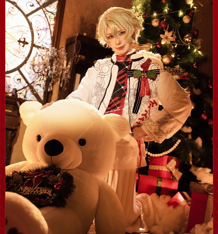 ES あんさんぶるスターズ スカウト！ホワイトベア ぬくもりベア 巴日和　にぎやかベア 月永レオ ほんわりベア 乙狩アドニス くつろぎベア 青葉つむぎ コスプレ衣装 コスチューム 13,371円