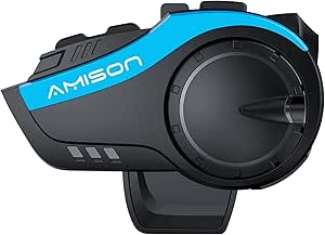 バイクインカム 最大10人同時通話 最大通話距離2000m Bluetooth 5.0 無線機バイクいんかむ 連続28H時間通話 IP67防水 ヘルメット用 音楽共有 音声聞き取リ FMラジオ付きイン