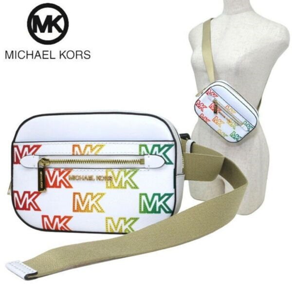 Michael kors logo convertible belt online bag