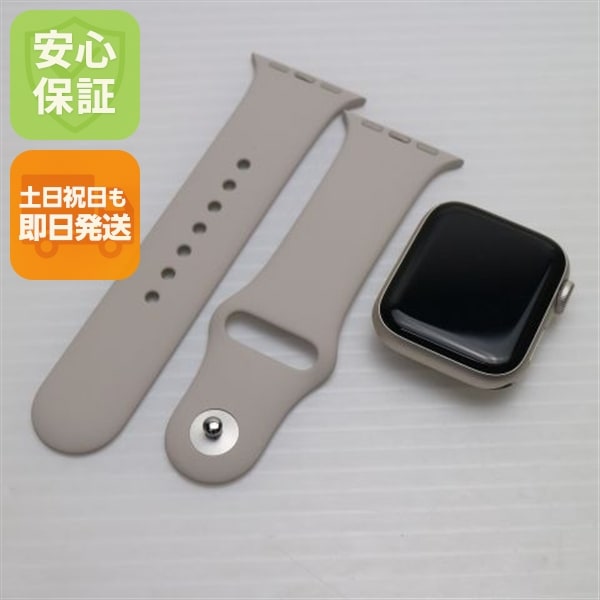 新品同様 Apple Watch SE（第2世代） 40mm GPS スターライト スマホ 中古土日祝発送OK 即日発送　　 134
