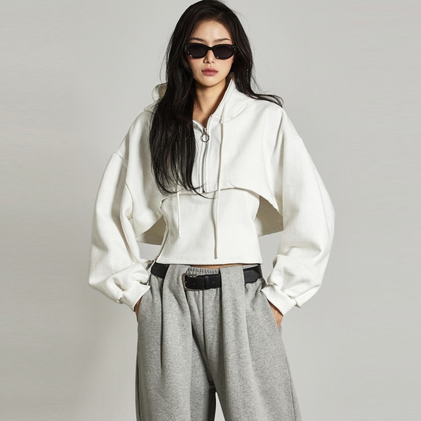 J2979 ボレロ ショート ジップアップ