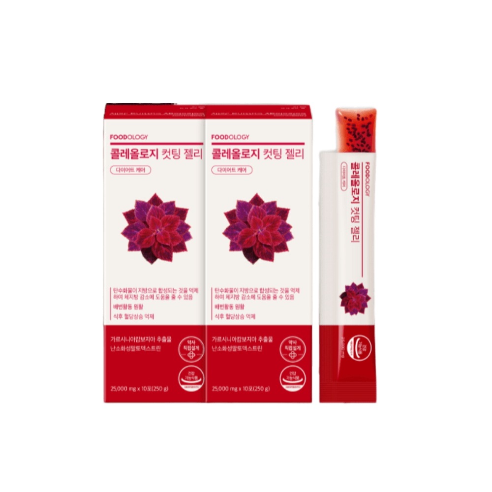 フードオロジー コレオロジー ガルシニア カッティングゼリー 25000mg x 10包 2箱 6,512円