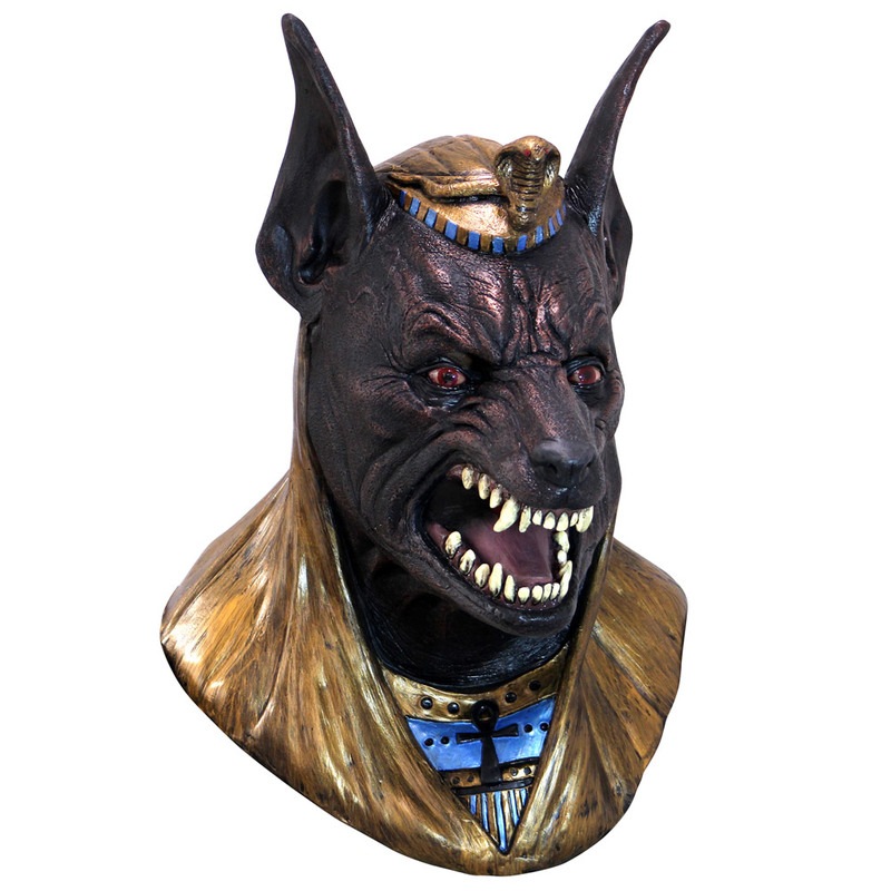 コスプレ 仮装 ホラーマスク アヌビス 【 コスプレ 衣装 ハロウィン パーティーグッズ おもしろ かぶりもの エジプト ナイル 面白マスク おもしろマスク ハロウィン 衣装 プチ仮装 変装グッズ 】