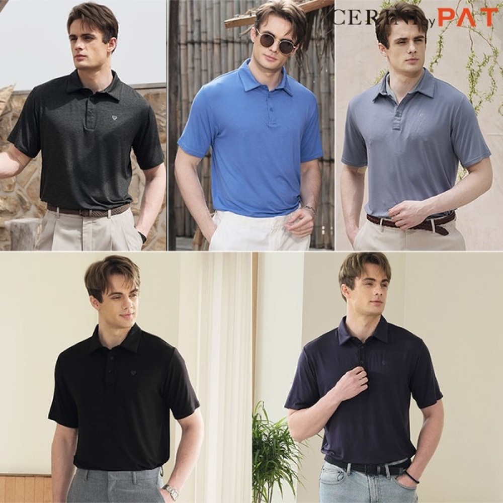 [セリニ・ビペット]男性用犬用首輪 Tシャツ 5点セット 24m