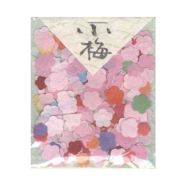 （まとめ）貼り絵 805002-3 小梅多色[x30セット]