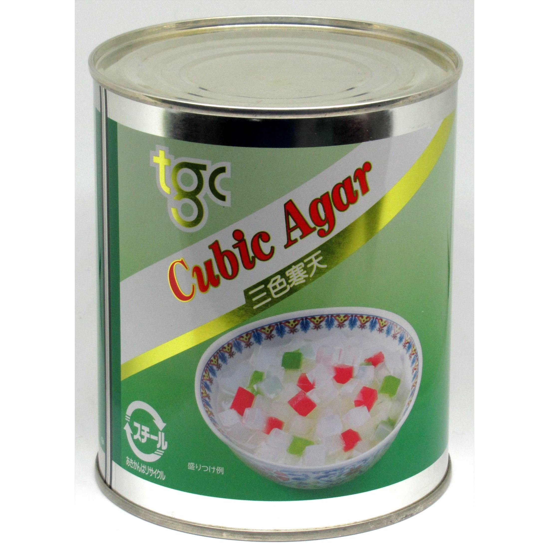 天狗 三色寒天 2号缶(920g)　12缶入り