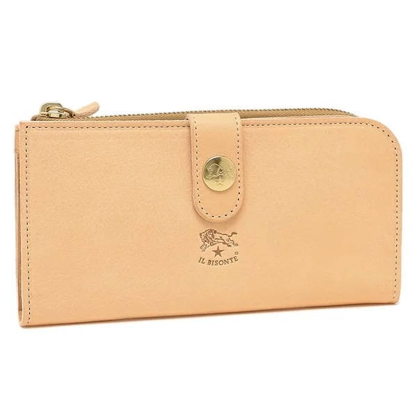イルビゾンテ 長財布 ベージュ メンズ レディース IL BISONTE SCW011 PV0005