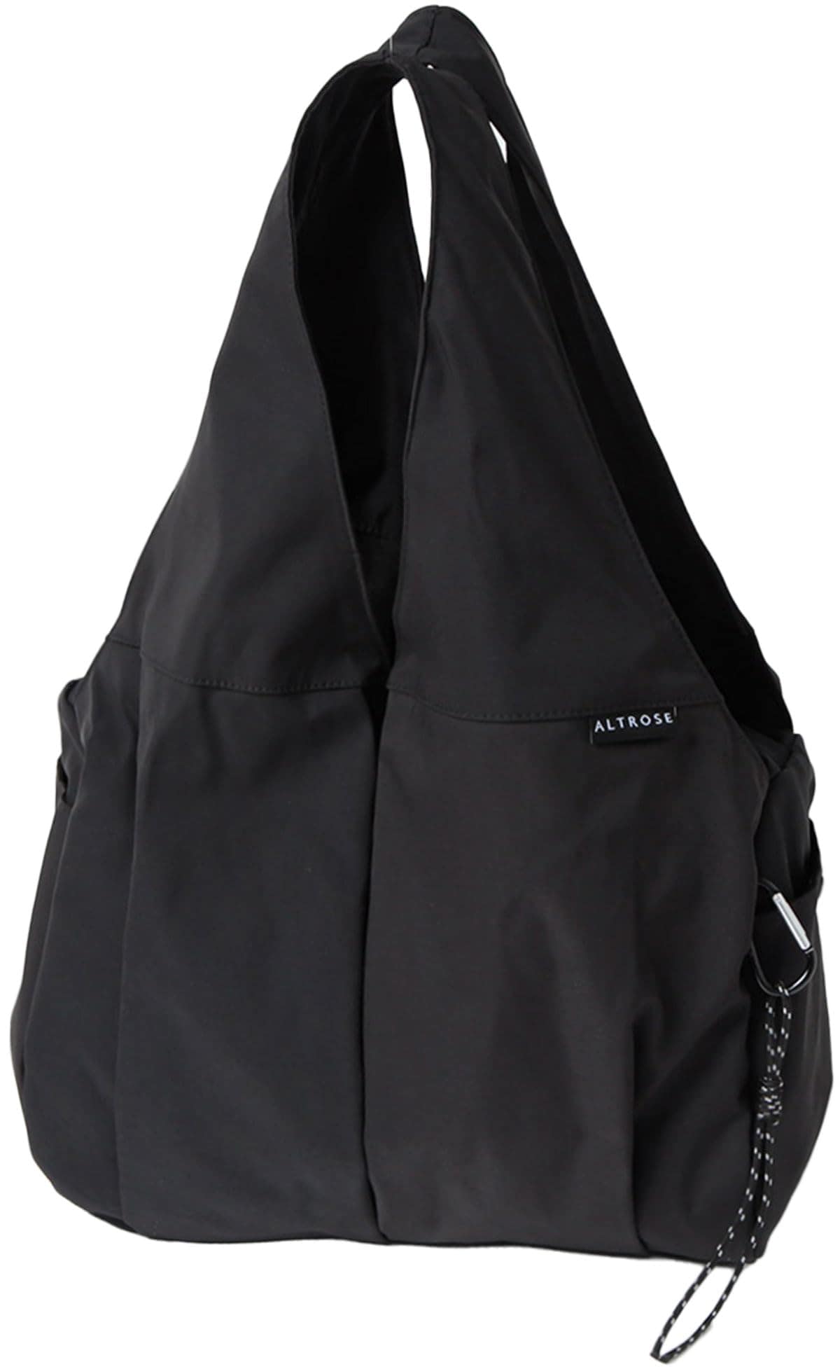 [アルトローズ] ブラック トートバッグ レディース ビッグトート BIGトート トート 大きめ 大容量 A4 ナイロン マチあり 大きめトートバッグ 大きいトートバッグ ビッグトートバッグ 大型トー