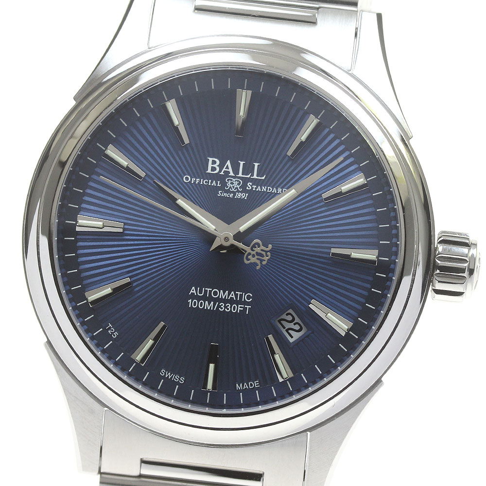 ボールウォッチ BALLWATCH NM2098C-S6J-BE ストークマン ヴィクトリー デイト 自動巻き メンズ 未使用品 保証書付き_849898【中古】