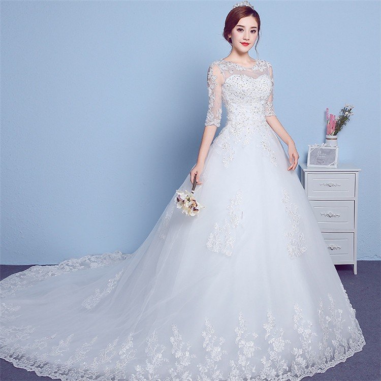 ウェディングドレス/結婚式/二次会/ホワイト/花嫁/ウェディング/プリンセスドレス/白ドレス/ロング