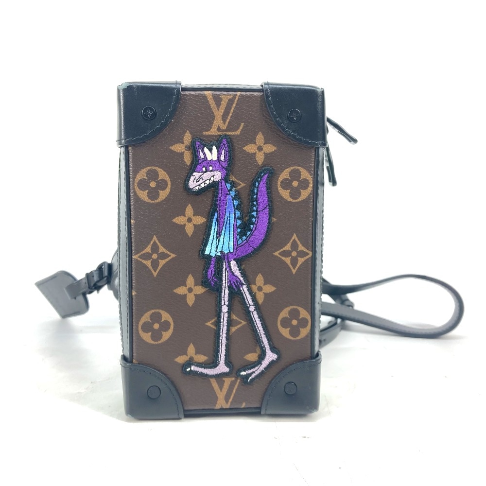 ショルダーバッグ M80144 ソフトトランク・フォーンボックス モノグラム カバン ポシェット 斜め掛け モノグラムキャンバス ブラウン 187,000円