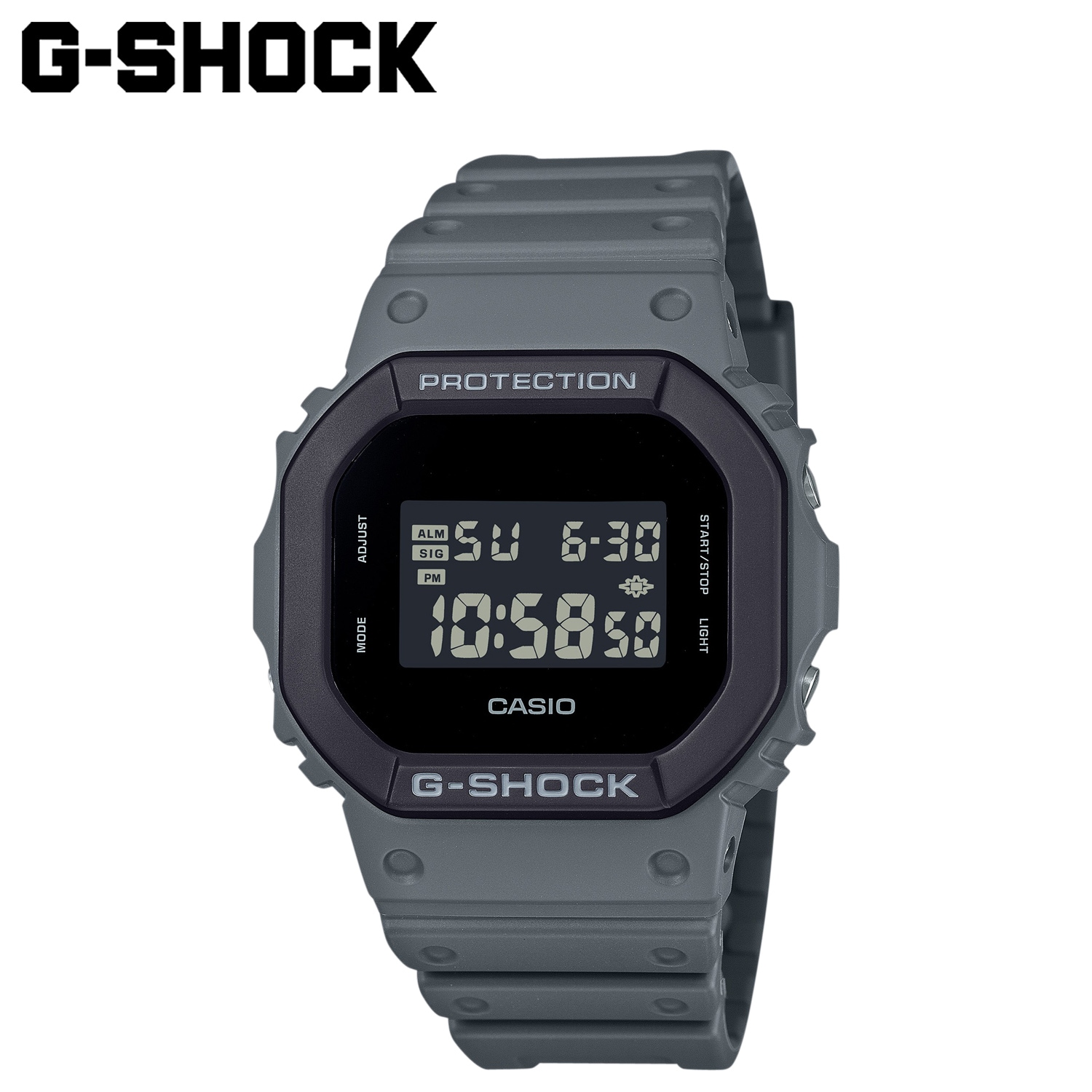 G-SHOCK 腕時計 DW-5610UU-8JF 5600 防水 ジーショック Gショック G-ショック メンズ レディース グレー