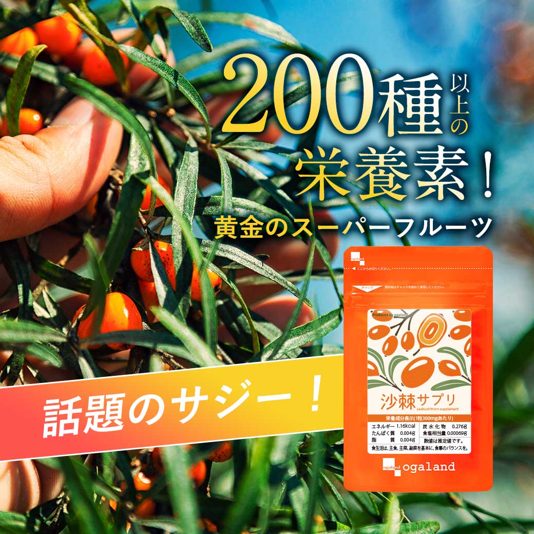 沙棘　(6個セット約6ヶ月分)