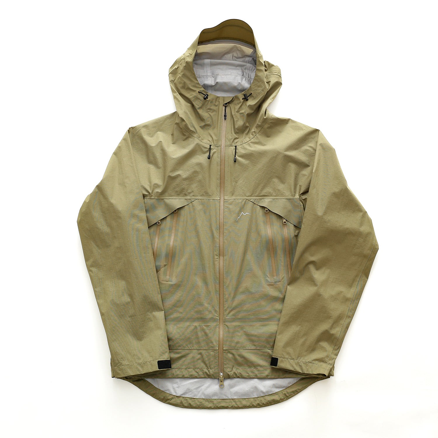 【CAYL】 25SS LIGHT 3L DOUBLE ZIP JACKET : SAND BROWN