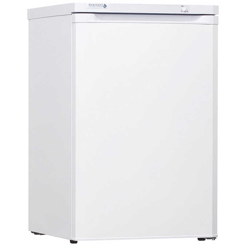 ノーフロスト　冷凍庫 1ドア 85L 右開き 幅55cm ホワイト　FFU85R