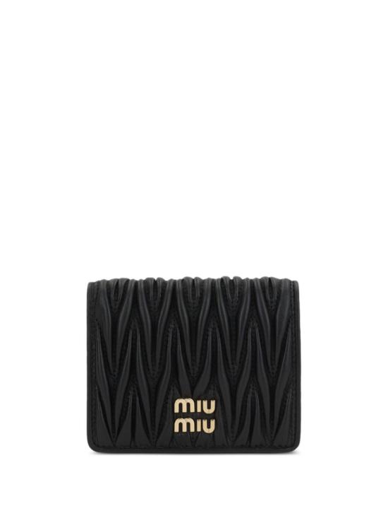 MIU MIU Women Wallet 5MV204 AFPP F0002 NERO
