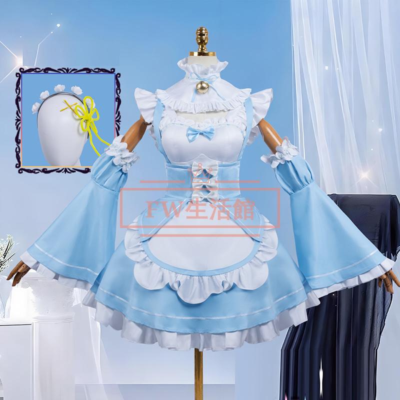 Re:ゼロから始める異世界生活 レム Rem コスプレ衣装 コスチューム cosplay イベント 演出服 アニメ変装 仮装 ハロウィン