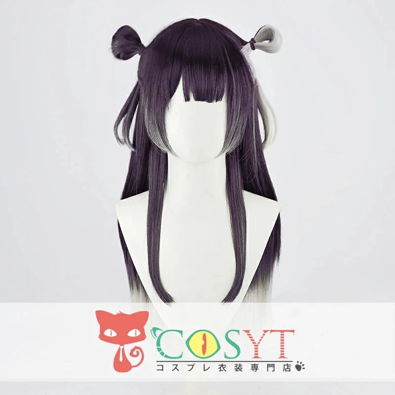 バーチャルYouTuber Vtuber 海妹四葉 コスプレウィッグ かつら フルウィッグ 耐熱 高級繊維 メッシュ コスプレ cosplay