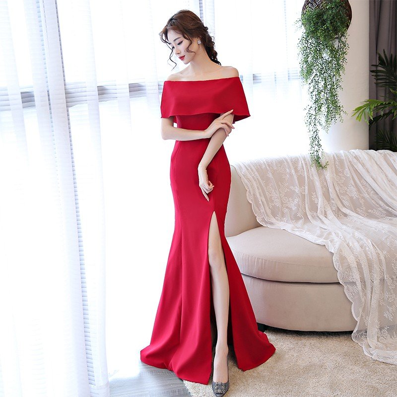 カラードレス 演奏会 安い パーティードレス 結婚式 ロング 二次会 イブニングドレス 披露宴 フォーマルドレス 花嫁 カクテルドレス 赤 コンサート 大きいサイズ