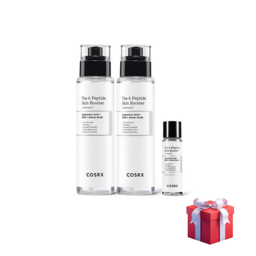 6個のペプチドスキンブースターセラム150ml x 2p + 30mlセット