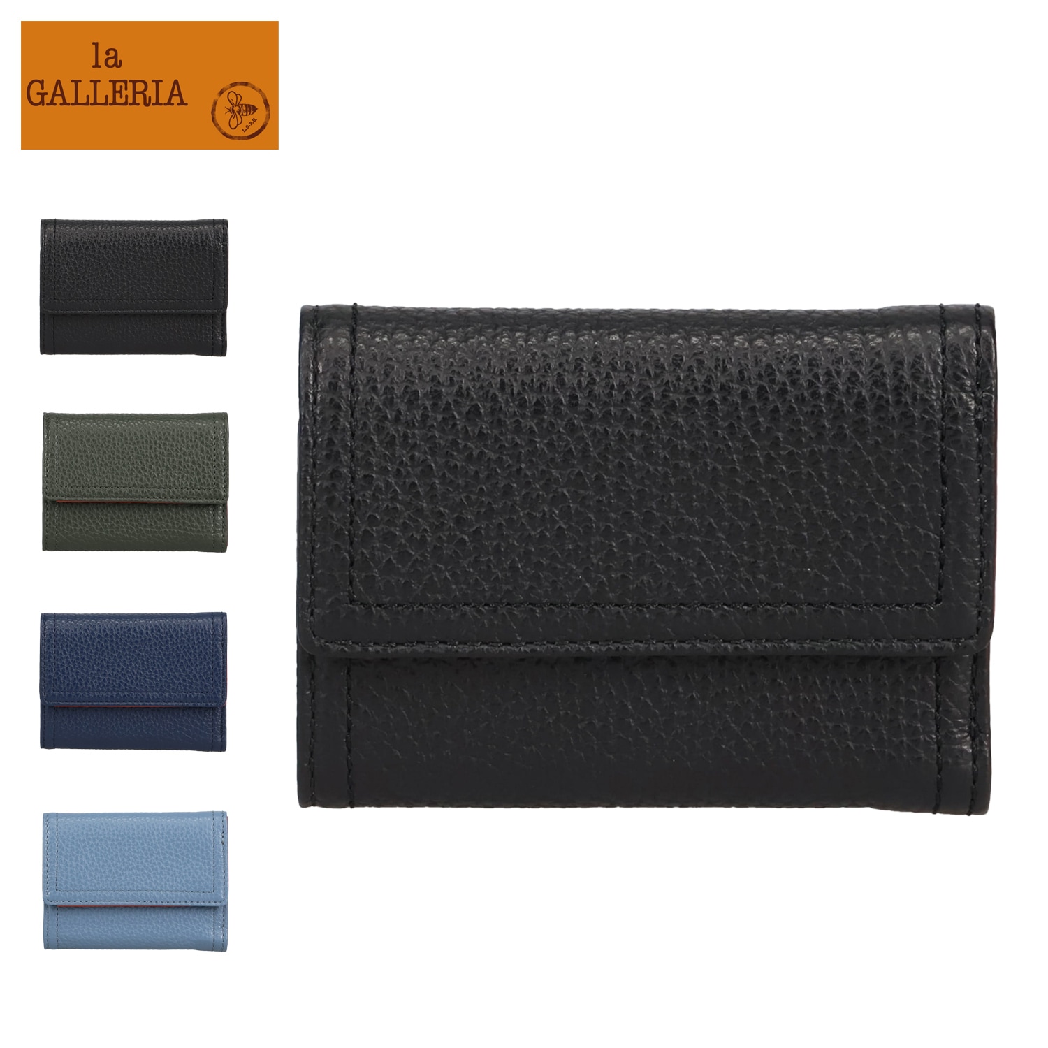 三つ折りタスキーノ メンズ 青木鞄 本革 牛革 軽量 TASCHINO 2191