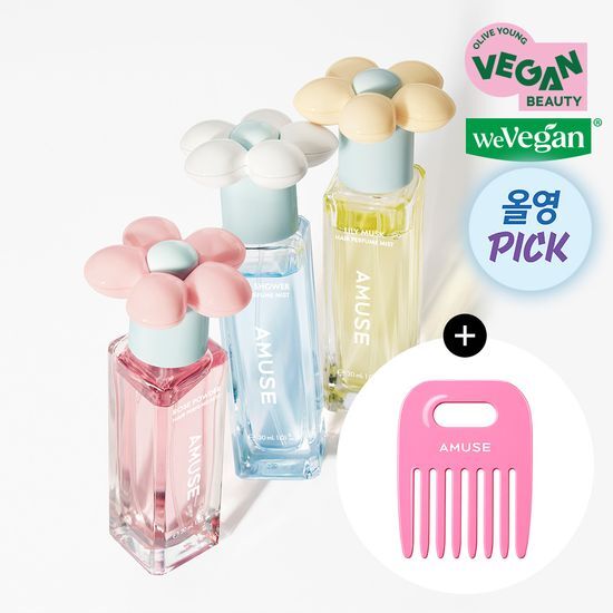ヘアパフュームミストセット（ミニコームプレゼント付き）