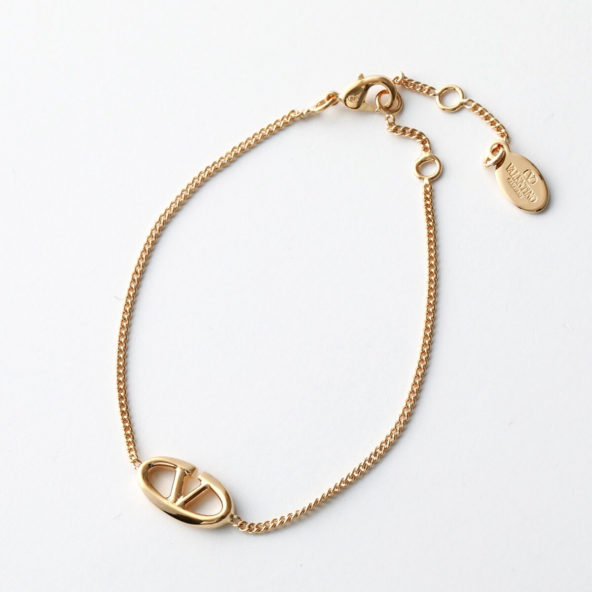 VALENTINO ヴァレンティノ ブレスレット 5W2J0W21MET レディース Vロゴ チェーン アクセサリー CS4
