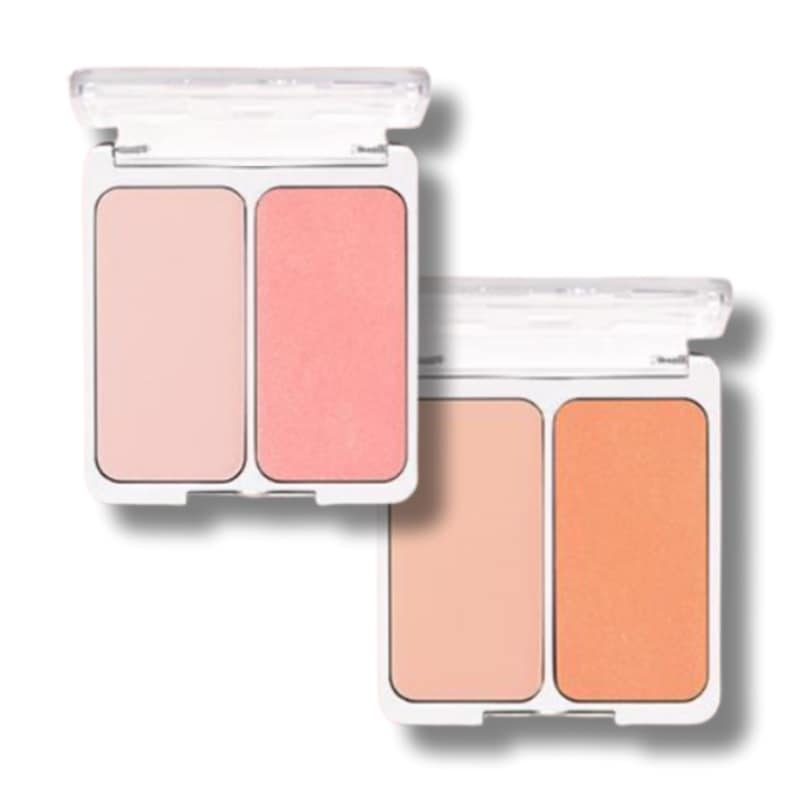 [カラー2種択1] トゥエイエン NEW デュアルチーク 7.4g ジューシーピーチ オレンジフレア