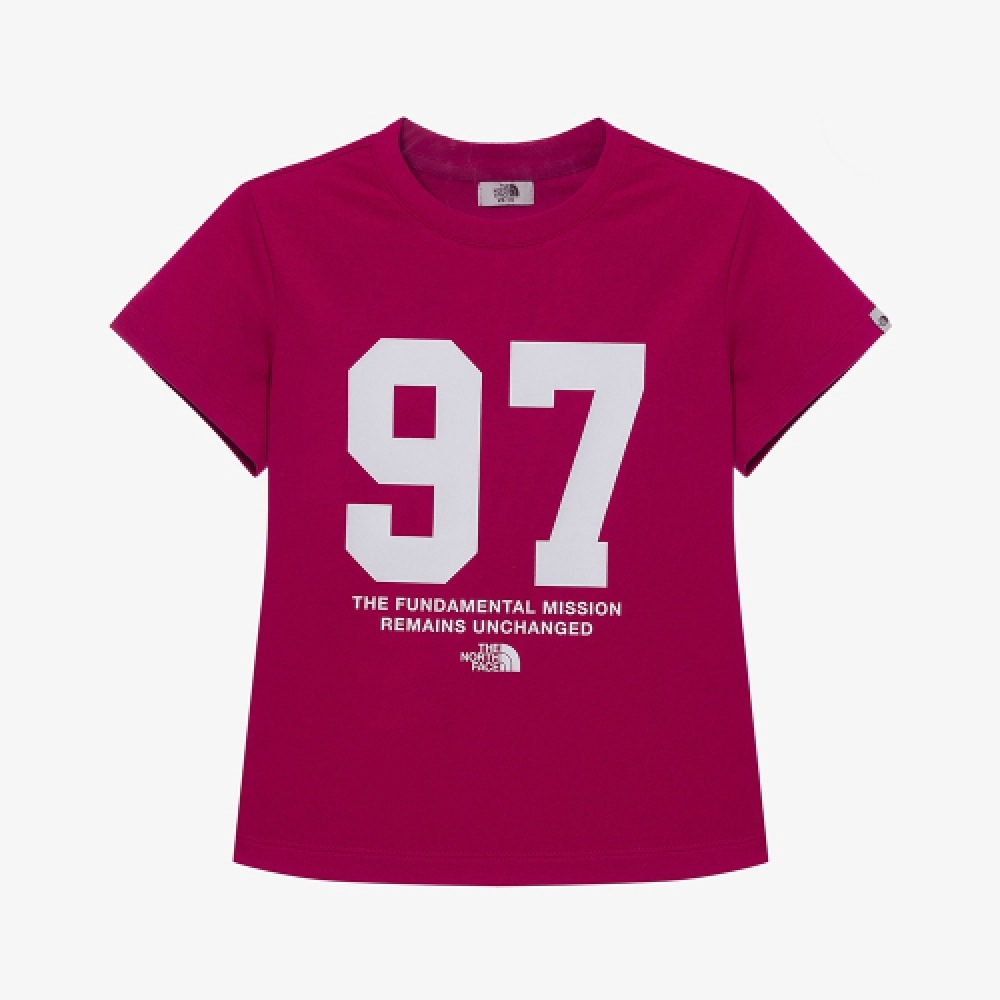 THE NORTH FACE ホワイトラベルデルフィ半袖ラウンドティー_HOT PINK NT7UR02N 7,095円