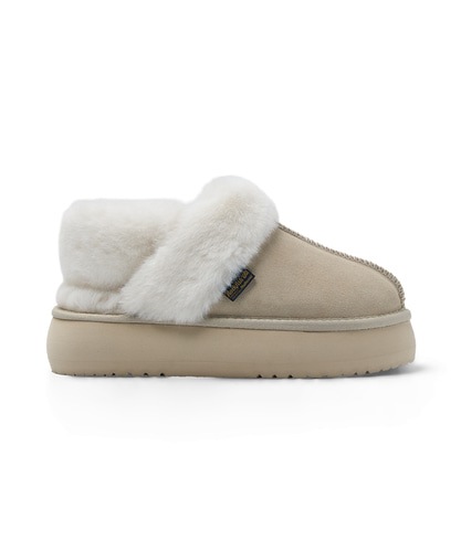 ROCKFISH WEATHERWEAR公式 ボアスリッパ CLOUDY FLATFORM FUR SLINGBACKS 6 colors