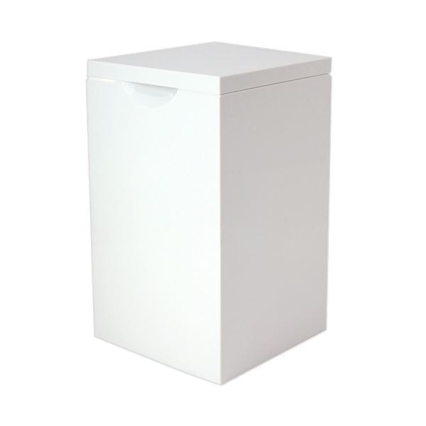 （まとめ）マーナ トイレポット ホワイト W062W 1個 (×5セット)