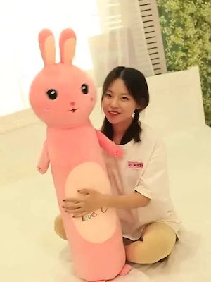 Qoo10] おぱんちゅうさぎ ぬいぐるみ 抱き枕 ボ : 寝具・ベッド