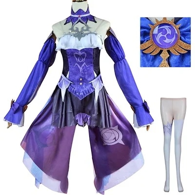 仮装 変装 ハロウィン パーティー コスチューム コスプレ衣装 フィッシャー genshin げんしん 原神 スーツ ハロウィン 2023年新作入荷コスプレ