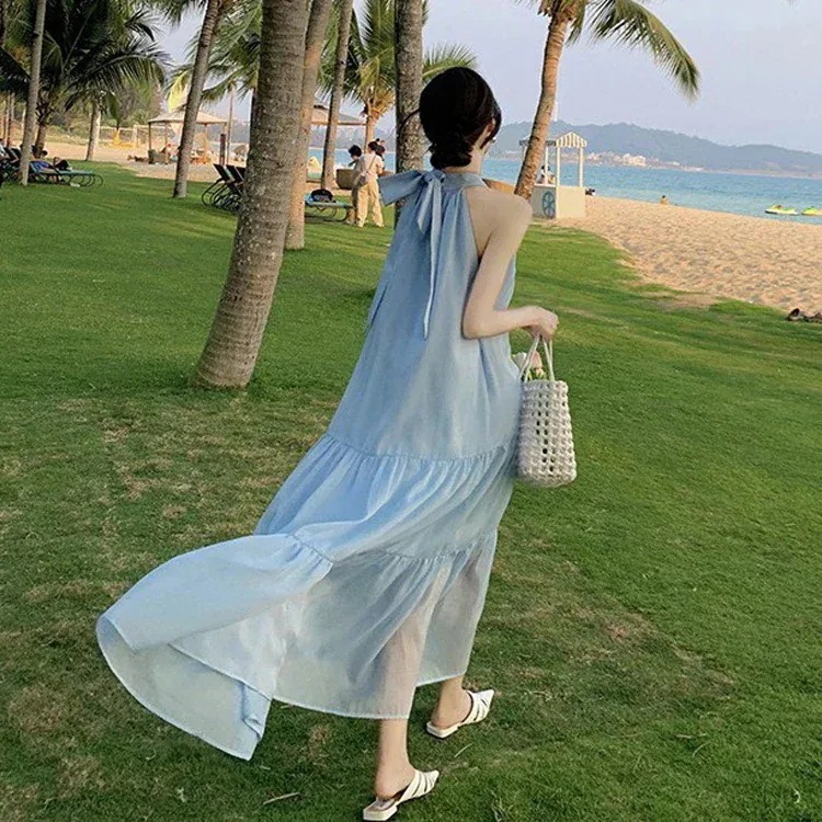 2024夏 新作 おしゃれ 流行り 気質 ワンピース キャミワンピース ロングワンピース ワンピース 夏 リゾートワンピースチュニック ノースリーブワンピースキャミワンピースヘビロテ！キャミワンピース