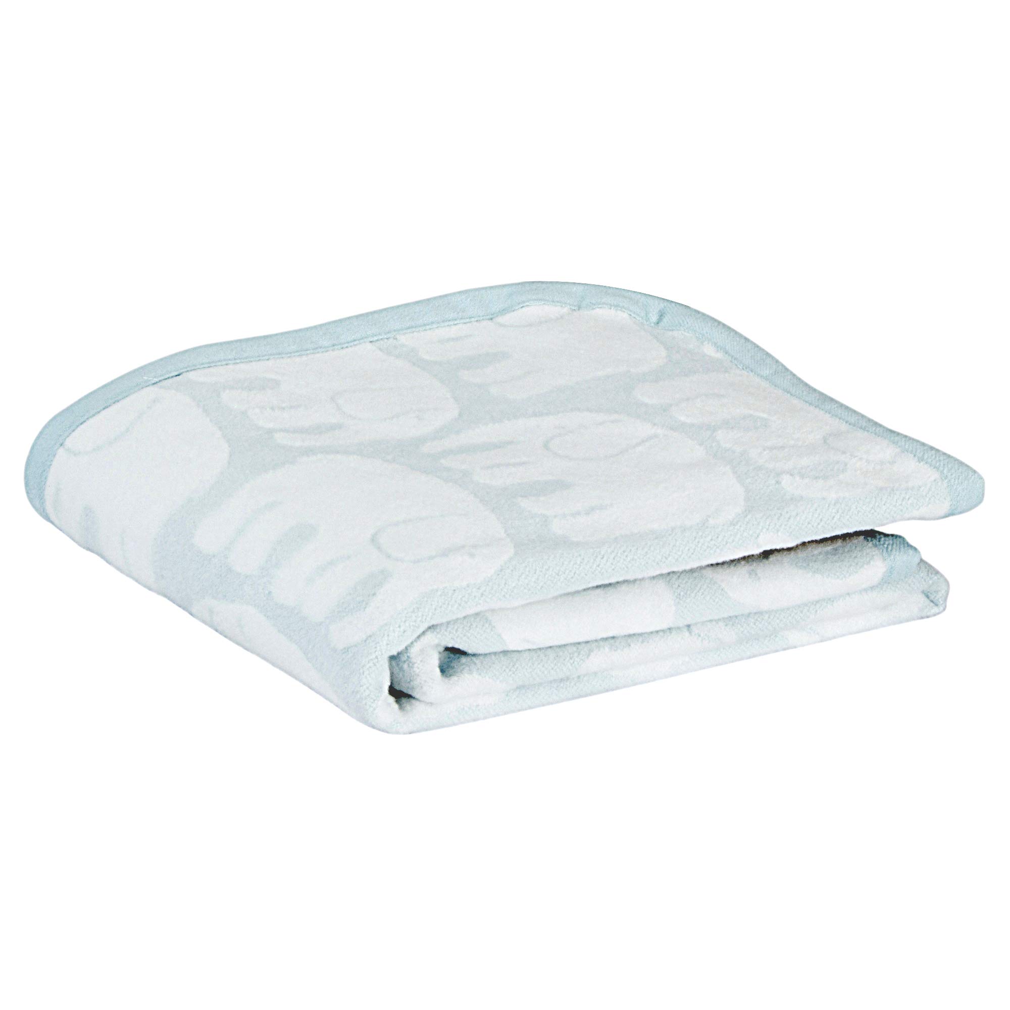 西川産業 東京西川 フィンレイソン 綿毛布 ベビー用 (85X115cm) ブルー フィンレイソン エレファンティ(ゾウ) 日本製 コットン LQ59481090B LQ59481090B