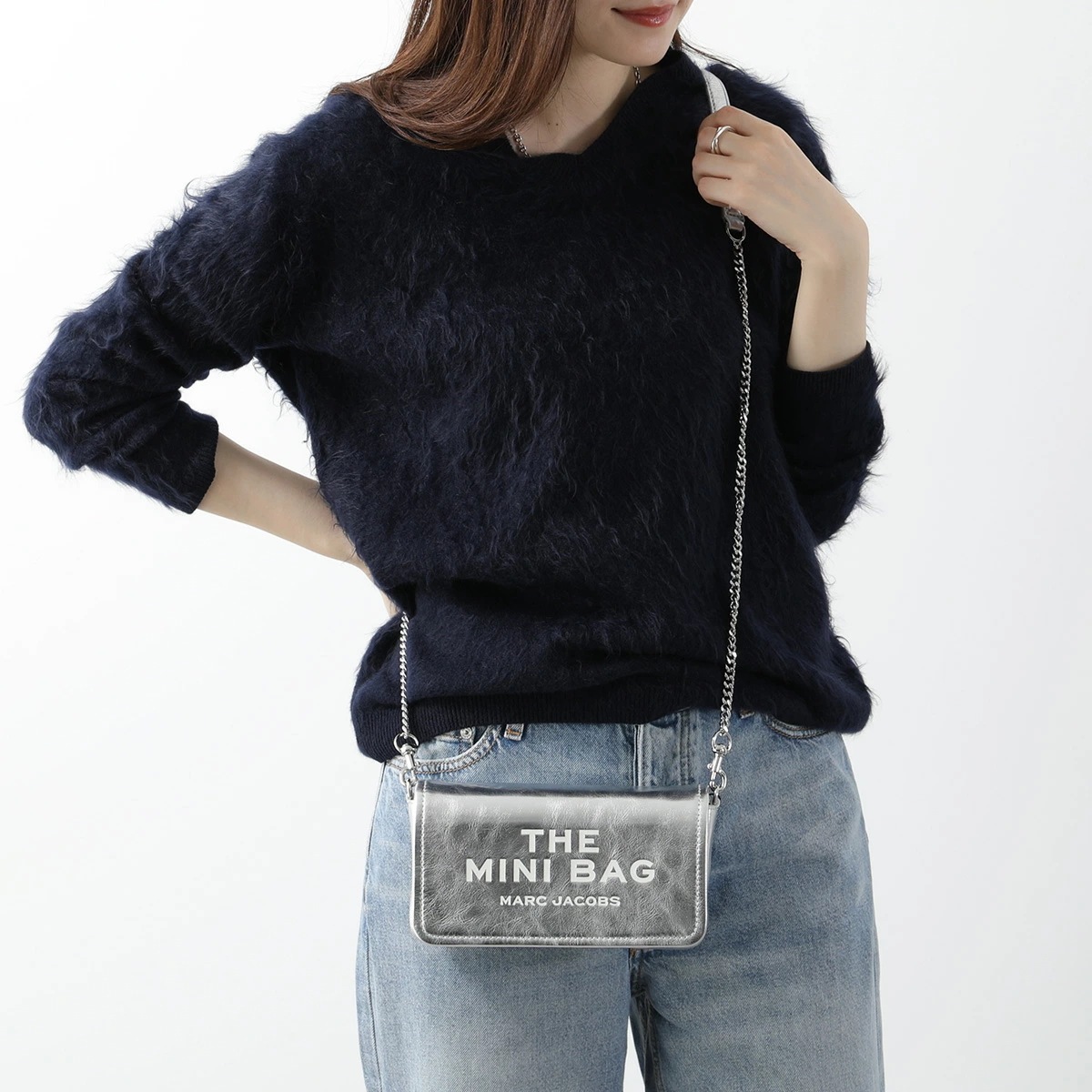 MARC JACOBS マークジェイコブス ショルダーバッグ The Metallic Leather Chain Mini Bag 2F4SMN006S02 レディース チェーンウォレット 鞄 04