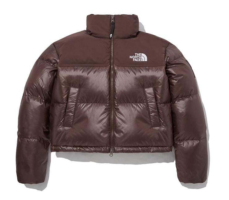ホワイトレーベル ノベルティ ヌプシ ダウンジャケット ココアブラウン / NJ1DQ80L/ ノースフェイス