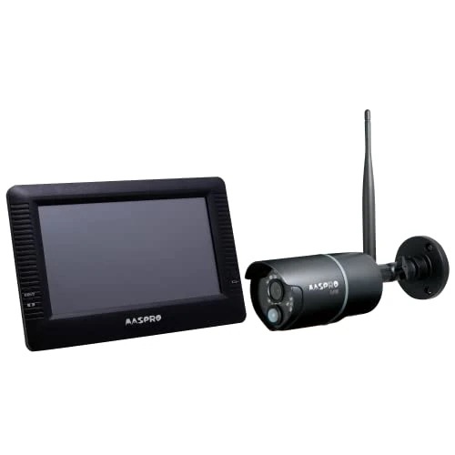 マスプロ電工(MASPRO) モニター＆ワイヤレスＨＤカメラセット 7インチモニター フルハイビジョ