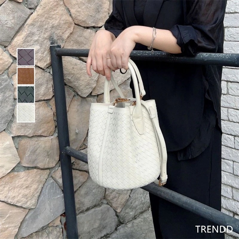 【即納 品質保証】本革 韓国 バケツバッグ ショルダーバッグ レディース 2wayバッグ 斜めがけバッグ トートバ ッグ 大容量 バッグ 通勤 肩ベルト調節可能 カバン バック 斜め掛け 母の日 8,609円