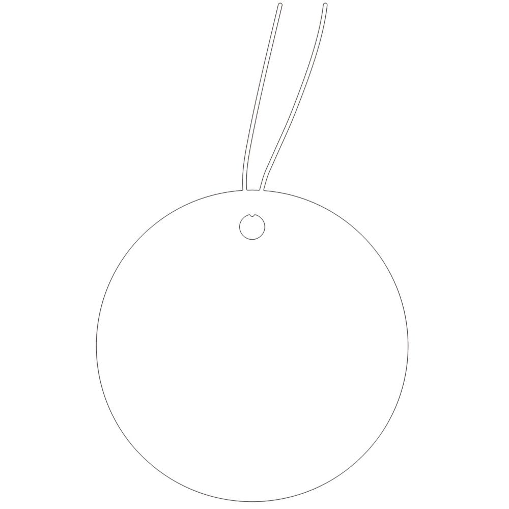 （まとめ買い）ササガワ 糸付き提札（値札） 丸型 小物用 白無地 直径24mm 1000枚入 18-106 [x3] 6,662円