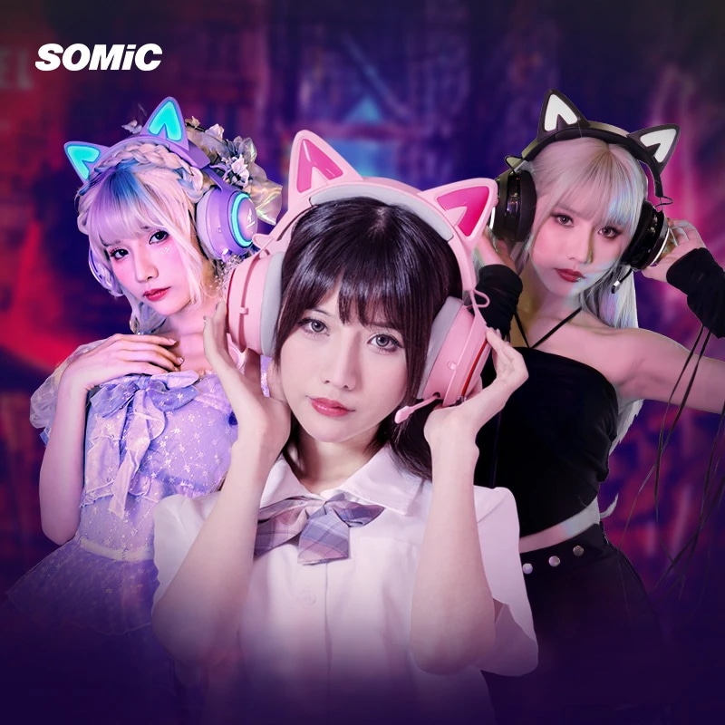 猫の耳 イヤホン ワイヤレスイヤホン Bluetooth ヘッドホン 高音質 進化版ヘッドホン 10,053円