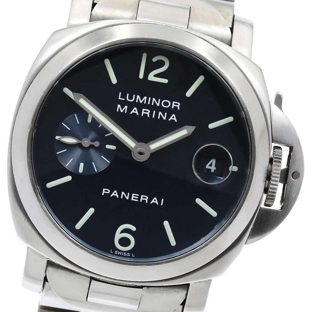 パネライ PANERAI PAM00069 ルミノール マリーナ 40mm デイト 自動巻き メンズ _919056【中古】