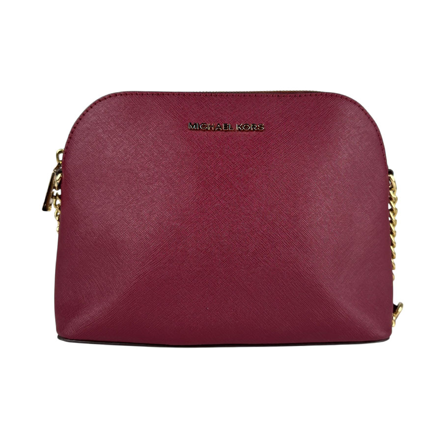 マイケルコース Michael Kors ショルダーバッグ レザー ワインレッド レディース z5596