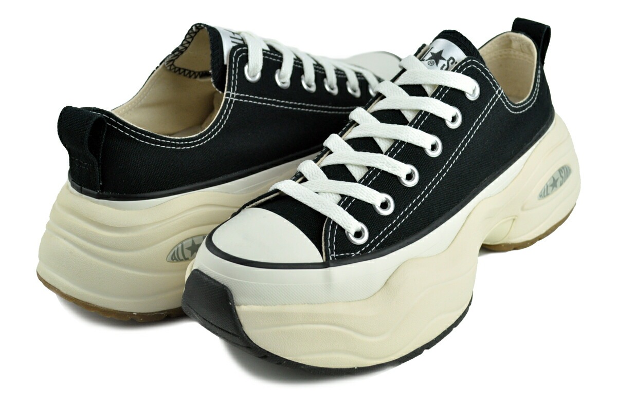 オールスター アール サージトレーナー オックス ブラック レディース 厚底 スニーカー インジェクションE.V.A. 31312411