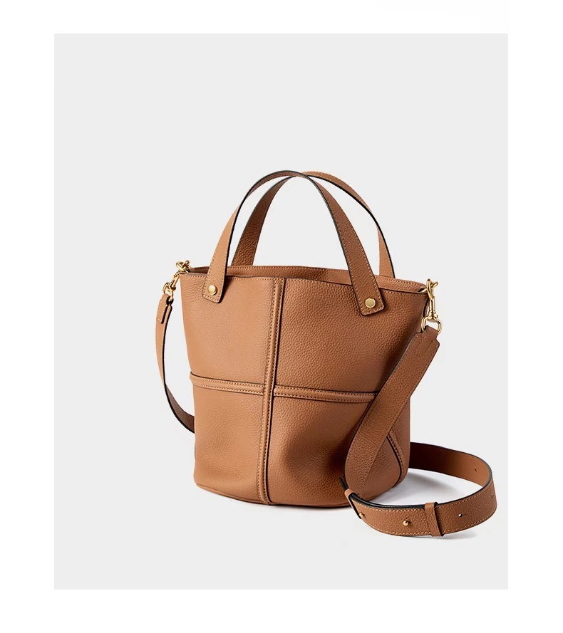 【本革】通勤バッグ/バケツバッグ/斜めがけバッグ/レディース 2024年新作/トートバッグ/大容量/通勤バッグ/ショルダーバッグ/本革レディースバッグ/ハンドバッグ/韓国風/トラベルバッグ/野菜かご