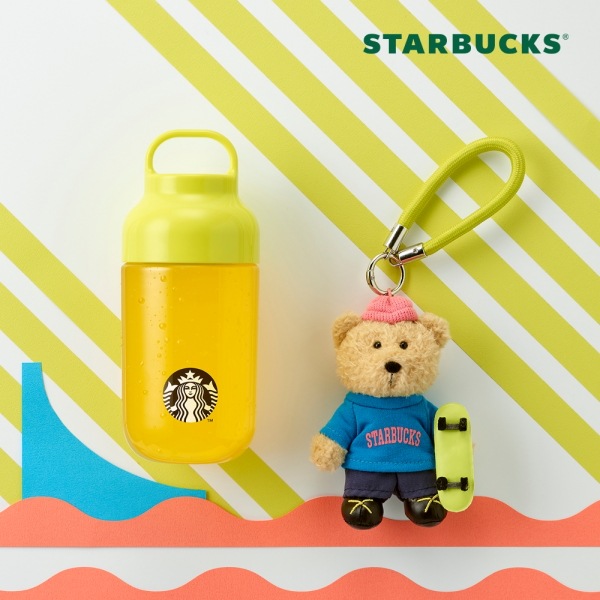 【Starbucks】 Active Board Bottle Bearista Keychain韓国スタバ 4,767円