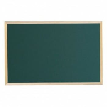 馬印　木枠ボード　スチールグリーン黒板　900x600mm　WOS23
